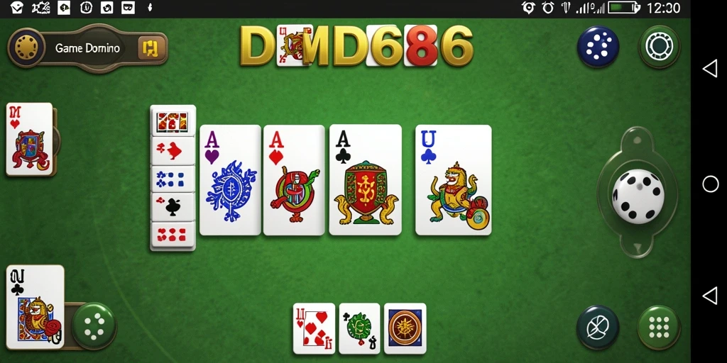 Tampilan menarik gameplay DMD686 yang penuh tantangan.