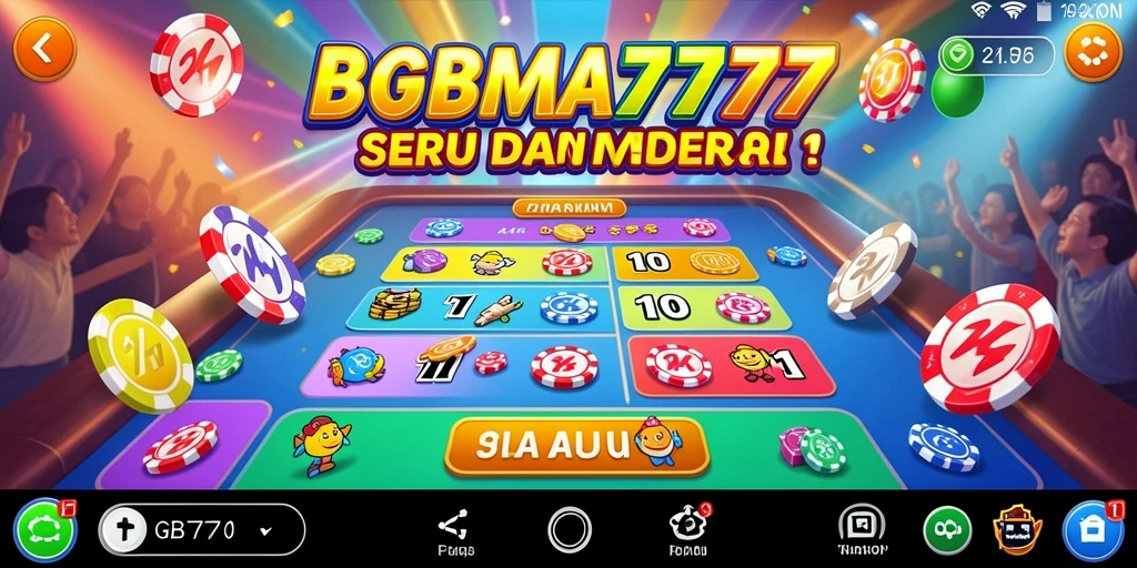Screenshot GB777 menampilkan momen seru dalam permainan Bingo.