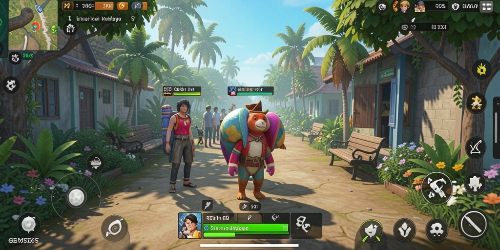 GEMS365 menampilkan gameplay simulasi yang interaktif dan mendalam.
