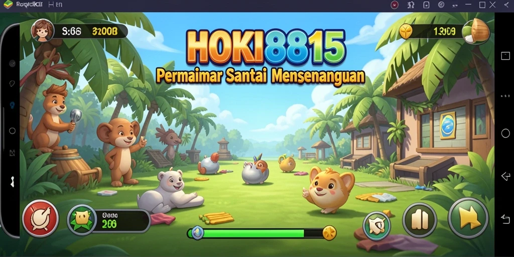 Tampilan gameplay HOKI8815 yang seru dan menarik.