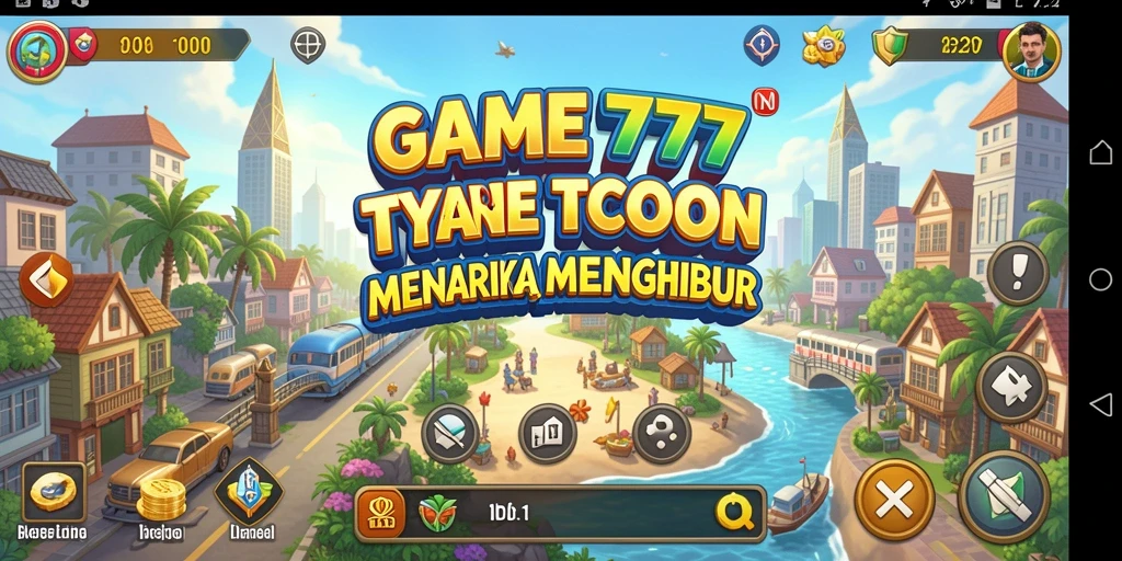 Tangkapan layar gameplay IDA777 menunjukkan pengalaman Tycoon yang seru.
