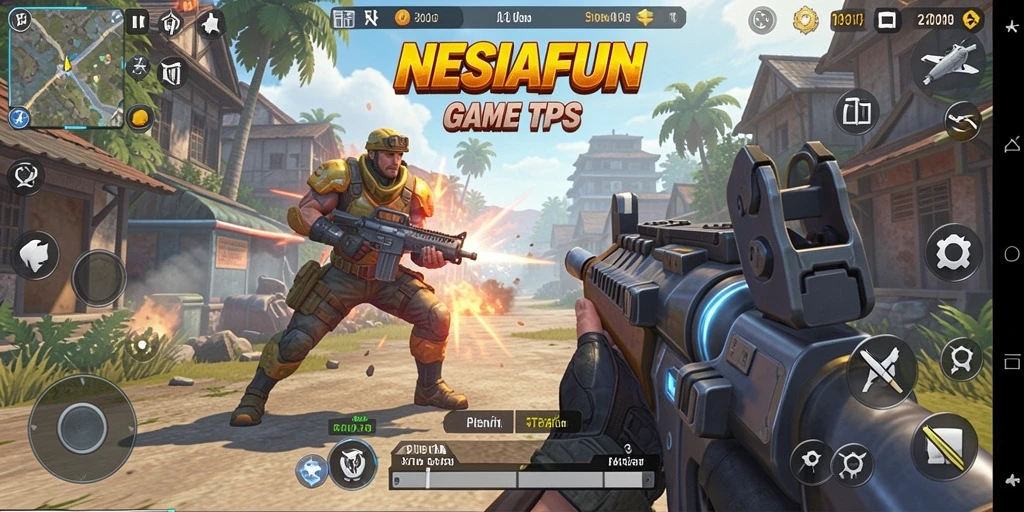 Tampilan gameplay seru dan grafis impresif di NESIAFUN.