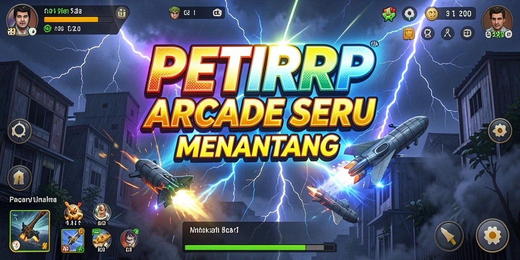 Gameplay seru PETIRRP yang memacu adrenalin pemain.