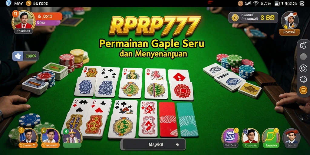 Tampilan gameplay seru dari RPRP777 yang menarik.