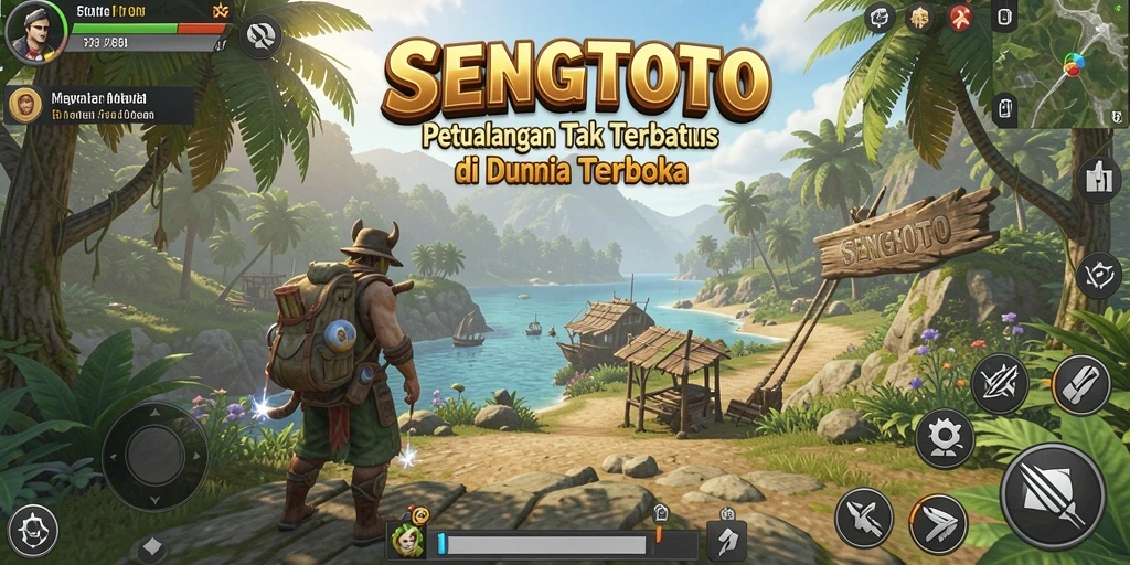 Gameplay menarik dan petualangan di dunia terbuka.