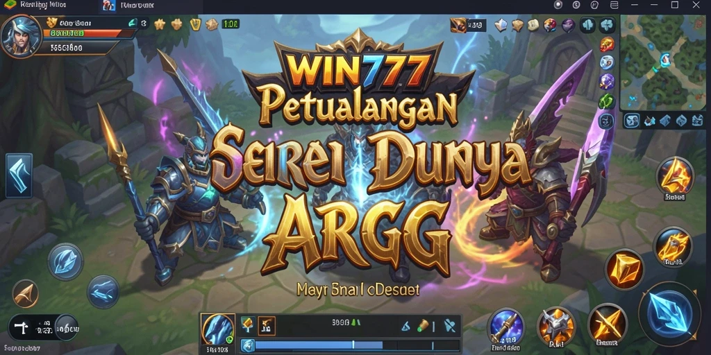 Gameplay seru dan penuh aksi dalam WIN777 ARPG.